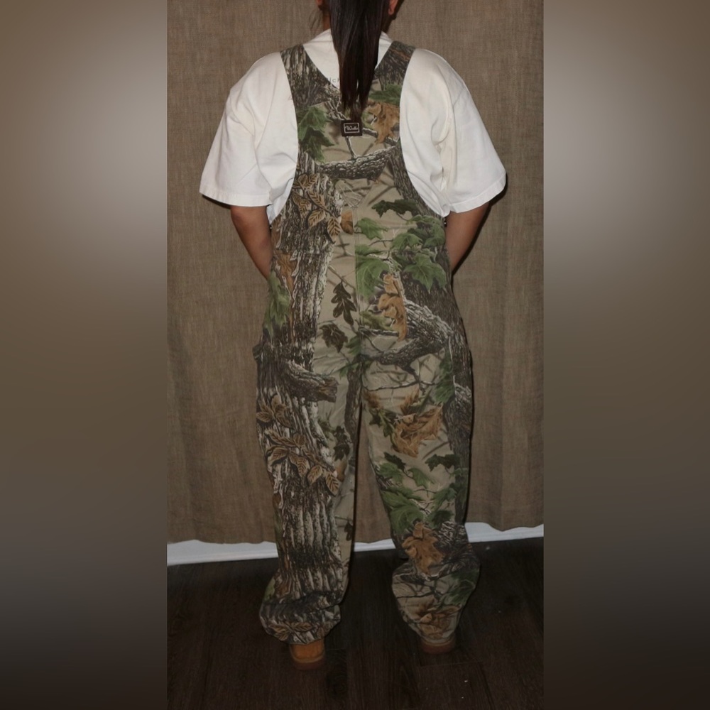 Walls Outdoor Hunting Camo Timber Overalls Size 34/32